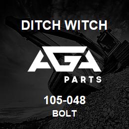 105-048 Ditch Witch BOLT | AGA Parts