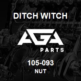 105-093 Ditch Witch NUT | AGA Parts