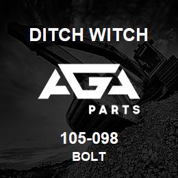 105-098 Ditch Witch BOLT | AGA Parts
