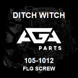 105-1012 Ditch Witch FLG SCREW | AGA Parts