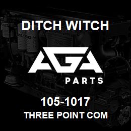 105-1017 Ditch Witch THREE POINT COM | AGA Parts