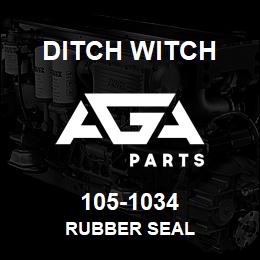 105-1034 Ditch Witch RUBBER SEAL | AGA Parts