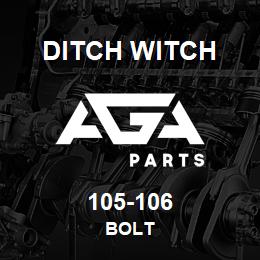 105-106 Ditch Witch BOLT | AGA Parts
