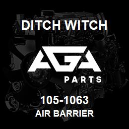 105-1063 Ditch Witch AIR BARRIER | AGA Parts