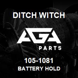 105-1081 Ditch Witch BATTERY HOLD | AGA Parts