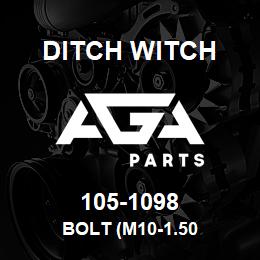 105-1098 Ditch Witch BOLT (M10-1.50 | AGA Parts