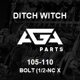 105-110 Ditch Witch BOLT (1/2-NC X | AGA Parts