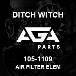 105-1109 Ditch Witch AIR FILTER ELEM | AGA Parts