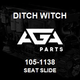 105-1138 Ditch Witch SEAT SLIDE | AGA Parts