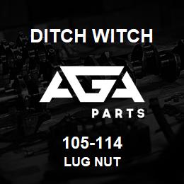 105-114 Ditch Witch LUG NUT | AGA Parts