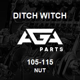 105-115 Ditch Witch NUT | AGA Parts