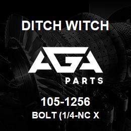 105-1256 Ditch Witch BOLT (1/4-NC X | AGA Parts