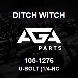 105-1276 Ditch Witch U-BOLT (1/4-NC | AGA Parts