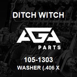 105-1303 Ditch Witch WASHER (.406 X | AGA Parts