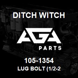 105-1354 Ditch Witch LUG BOLT (1/2-2 | AGA Parts