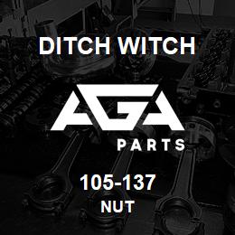 105-137 Ditch Witch NUT | AGA Parts