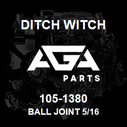105-1380 Ditch Witch BALL JOINT 5/16 | AGA Parts