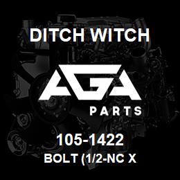 105-1422 Ditch Witch BOLT (1/2-NC X | AGA Parts