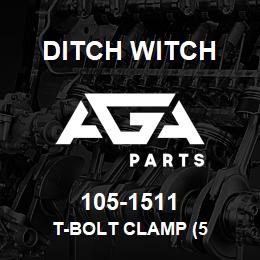 105-1511 Ditch Witch T-BOLT CLAMP (5 | AGA Parts