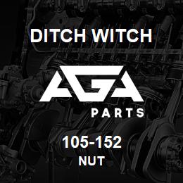 105-152 Ditch Witch NUT | AGA Parts
