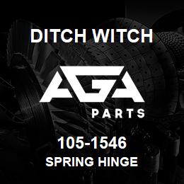105-1546 Ditch Witch SPRING HINGE | AGA Parts