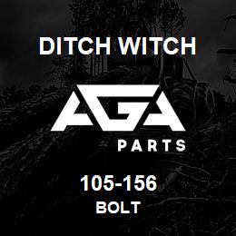 105-156 Ditch Witch BOLT | AGA Parts