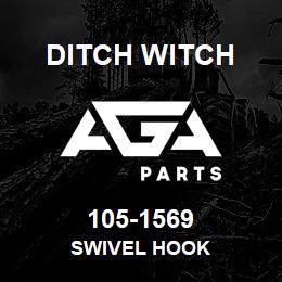105-1569 Ditch Witch SWIVEL HOOK | AGA Parts