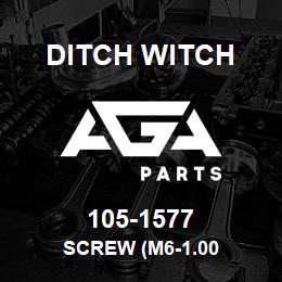105-1577 Ditch Witch SCREW (M6-1.00 | AGA Parts