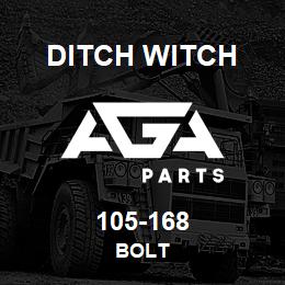 105-168 Ditch Witch BOLT | AGA Parts