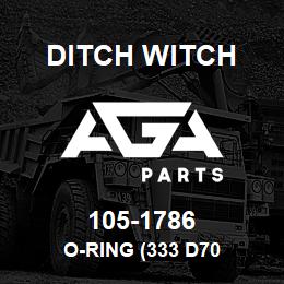 105-1786 Ditch Witch O-RING (333 D70 | AGA Parts