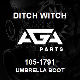 105-1791 Ditch Witch UMBRELLA BOOT | AGA Parts