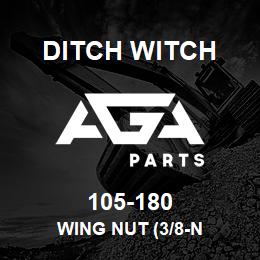 105-180 Ditch Witch WING NUT (3/8-N | AGA Parts