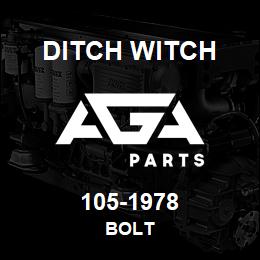 105-1978 Ditch Witch BOLT | AGA Parts