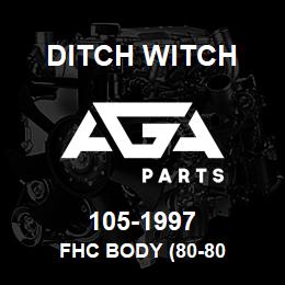 105-1997 Ditch Witch FHC BODY (80-80 | AGA Parts