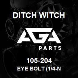 105-204 Ditch Witch EYE BOLT (1/4-N | AGA Parts