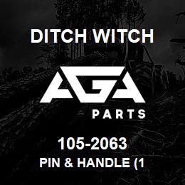105-2063 Ditch Witch PIN & HANDLE (1 | AGA Parts