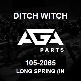 105-2065 Ditch Witch LONG SPRING (IN | AGA Parts