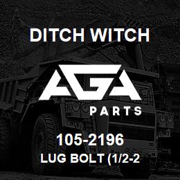 105-2196 Ditch Witch LUG BOLT (1/2-2 | AGA Parts
