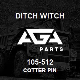 105-512 Ditch Witch COTTER PIN | AGA Parts