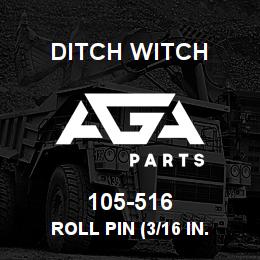 105-516 Ditch Witch ROLL PIN (3/16 IN. | AGA Parts
