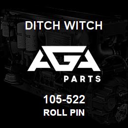 105-522 Ditch Witch ROLL PIN | AGA Parts