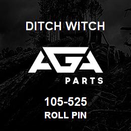 105-525 Ditch Witch ROLL PIN | AGA Parts