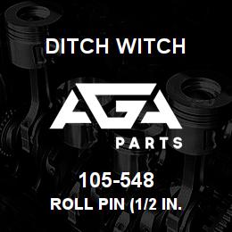 105-548 Ditch Witch ROLL PIN (1/2 IN. | AGA Parts