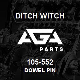105-552 Ditch Witch DOWEL PIN | AGA Parts