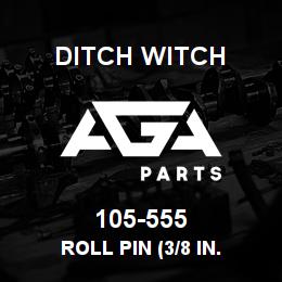 105-555 Ditch Witch ROLL PIN (3/8 IN. | AGA Parts