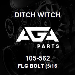 105-562 Ditch Witch FLG BOLT (5/16 | AGA Parts