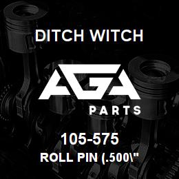 105-575 Ditch Witch ROLL PIN (.500" | AGA Parts