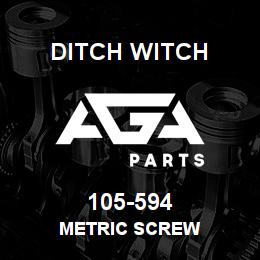 105-594 Ditch Witch METRIC SCREW | AGA Parts
