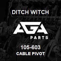 105-603 Ditch Witch CABLE PIVOT | AGA Parts