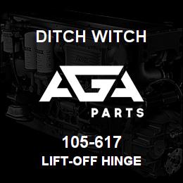 105-617 Ditch Witch LIFT-OFF HINGE | AGA Parts